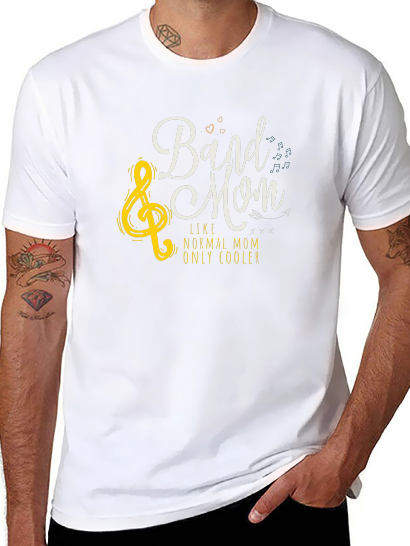 Band Mom T-Shirt - Cool Music Lover Tee