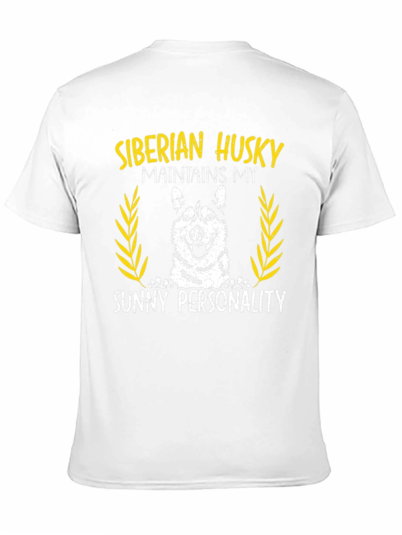 Siberian Husky Sunny Personality T-Shirt