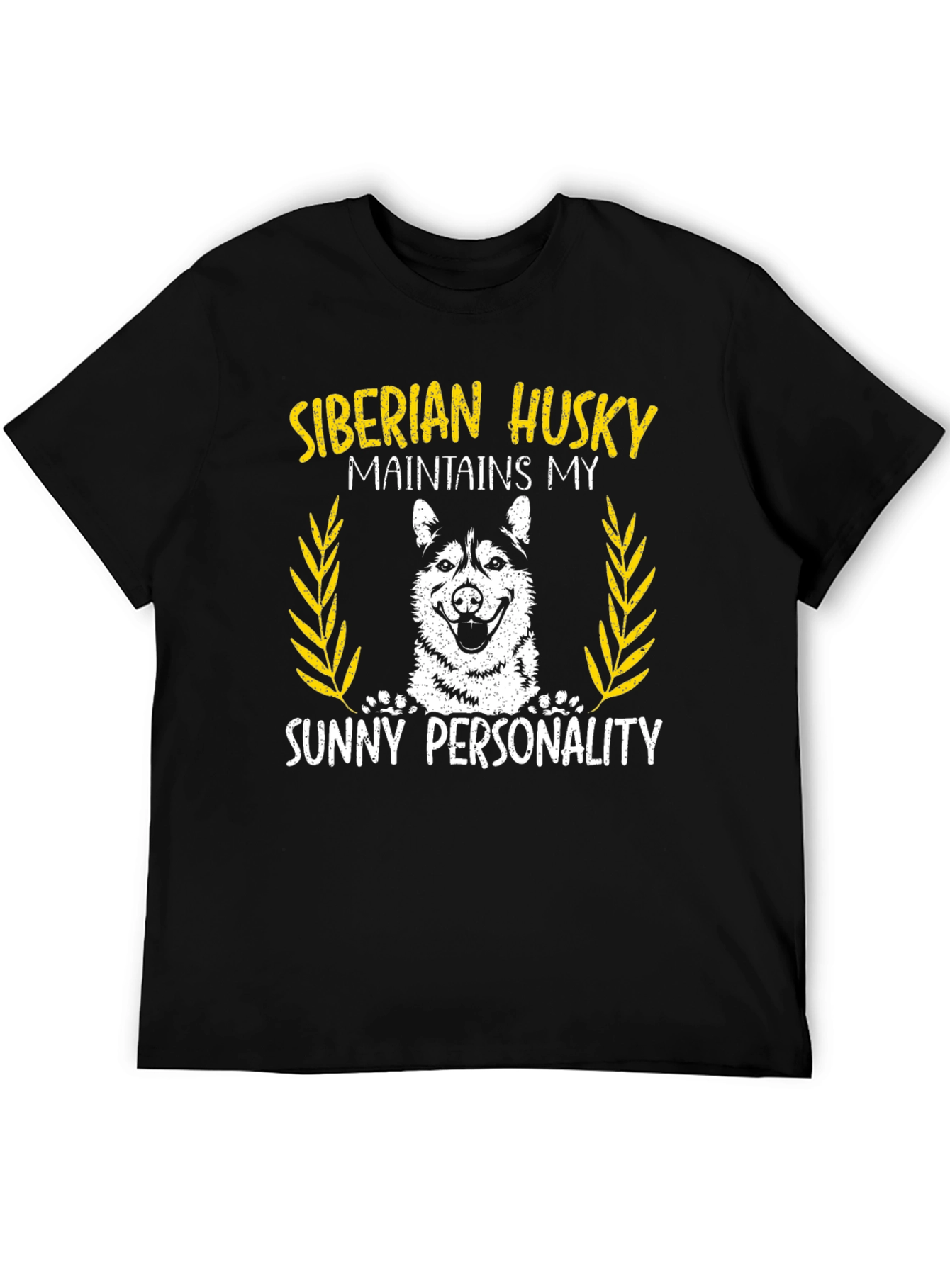 Siberian Husky Sunny Personality T-Shirt