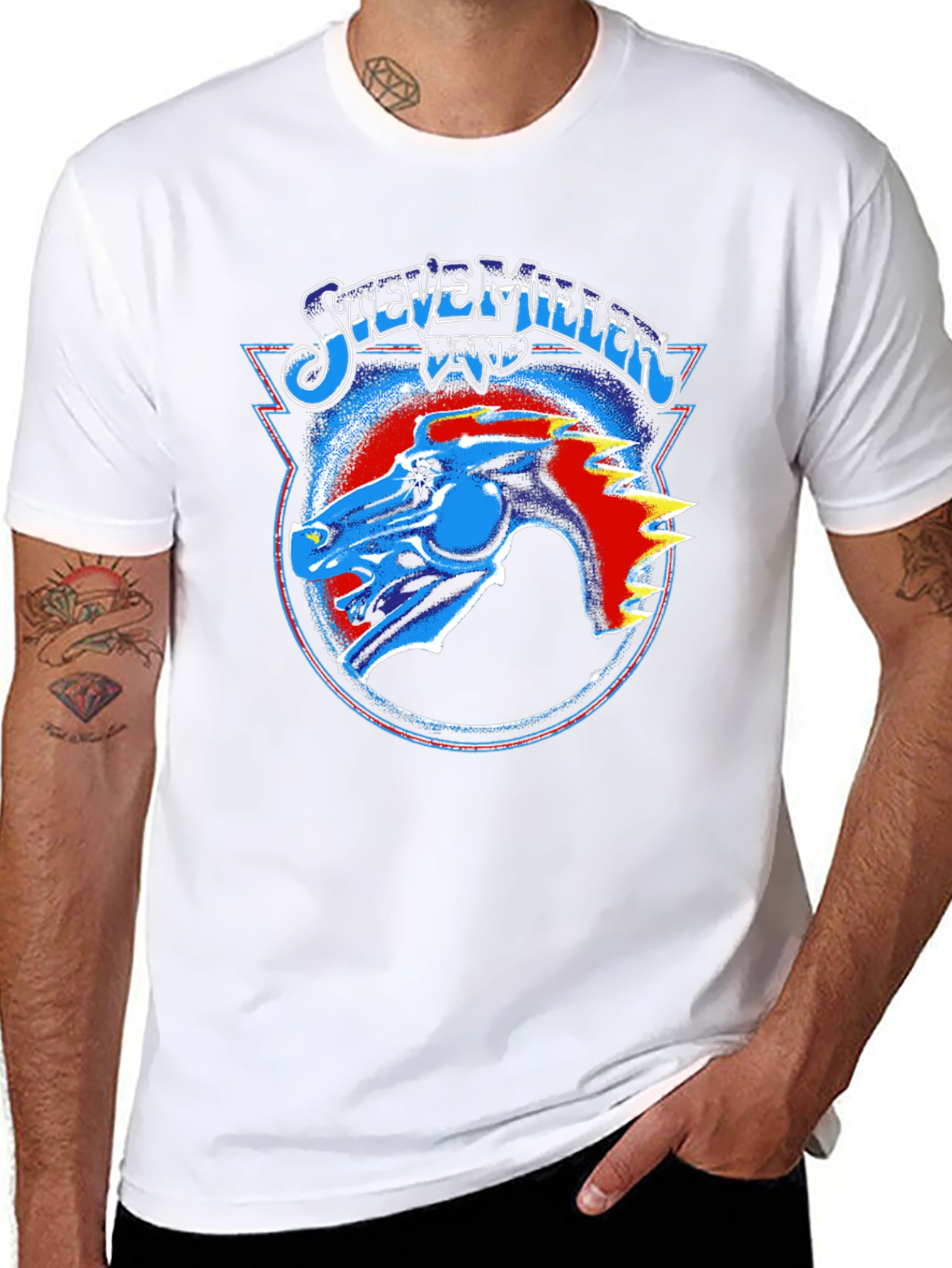 Steve Miller Band T-Shirt Classic Rock Album Art