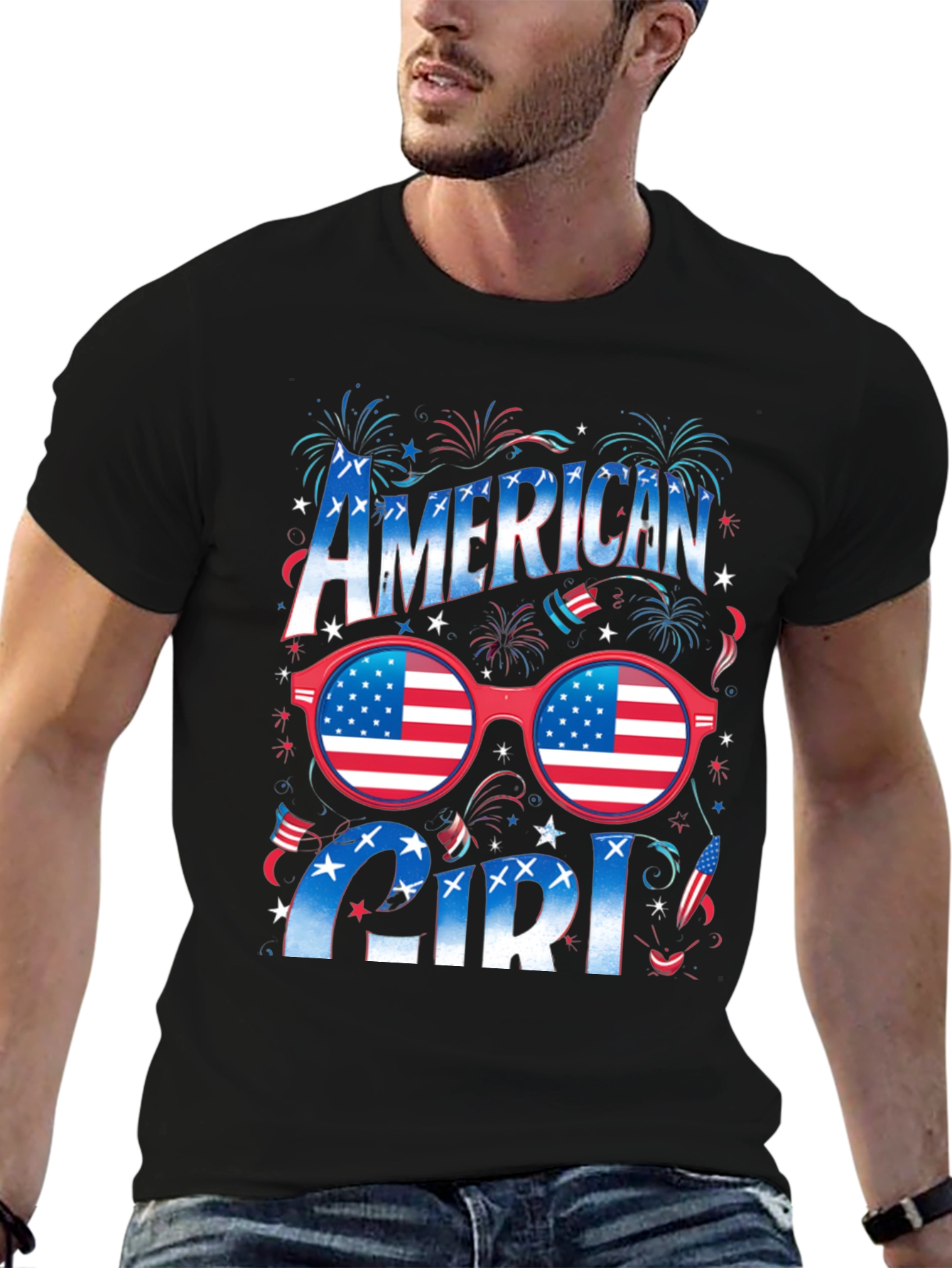 American Girl Patriotic T-Shirt