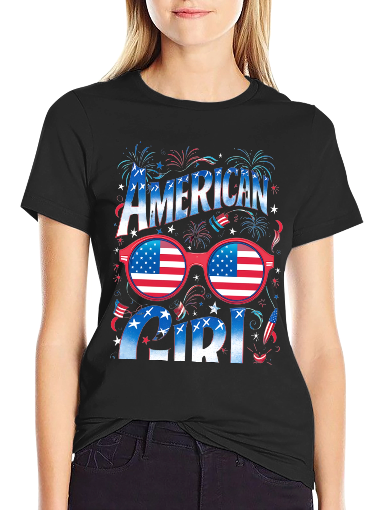 American Girl Patriotic T-Shirt