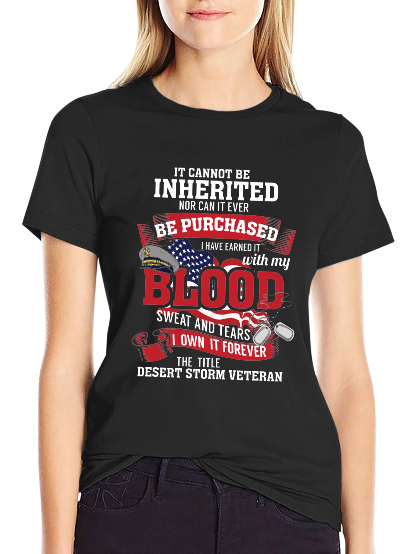 Desert Storm Veteran Graphic Tee