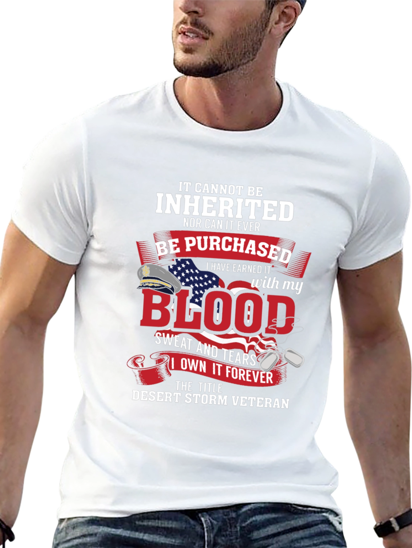 Desert Storm Veteran Graphic Tee