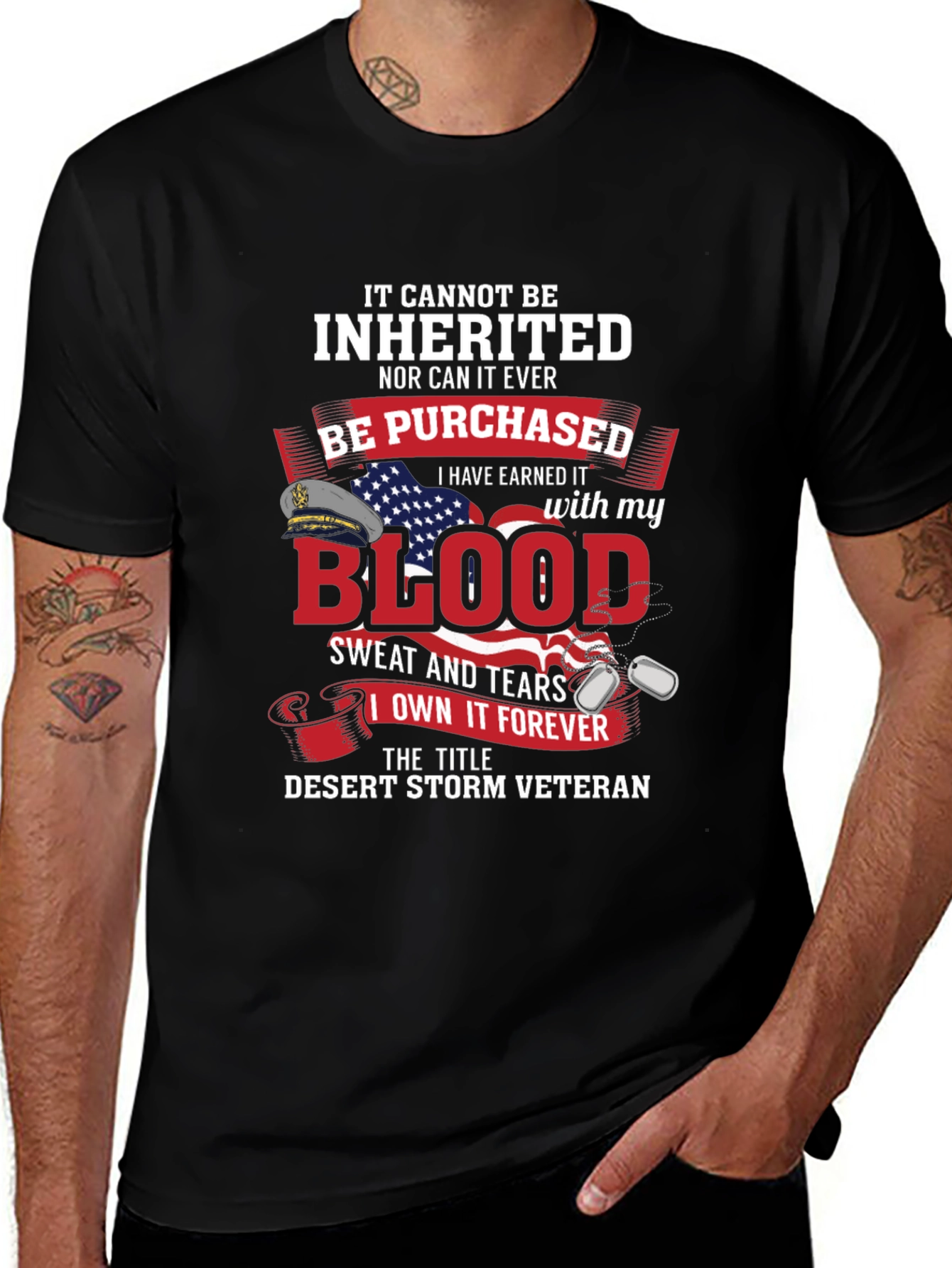 Desert Storm Veteran Graphic Tee