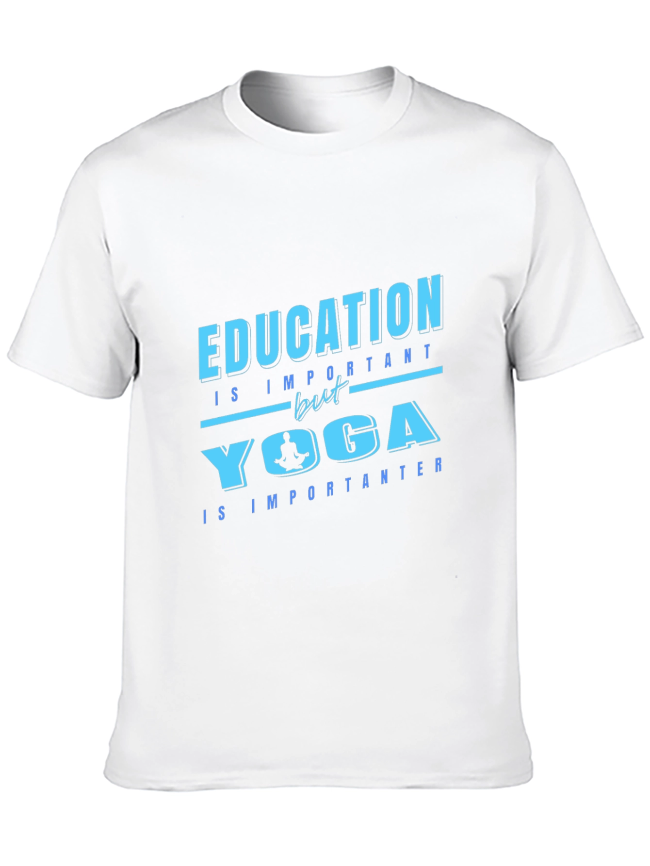 Yoga Lovers T-Shirt: Education vs Yoga Tee