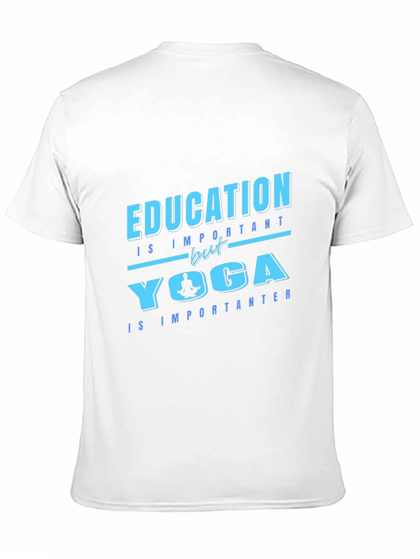 Yoga Lovers T-Shirt: Education vs Yoga Tee