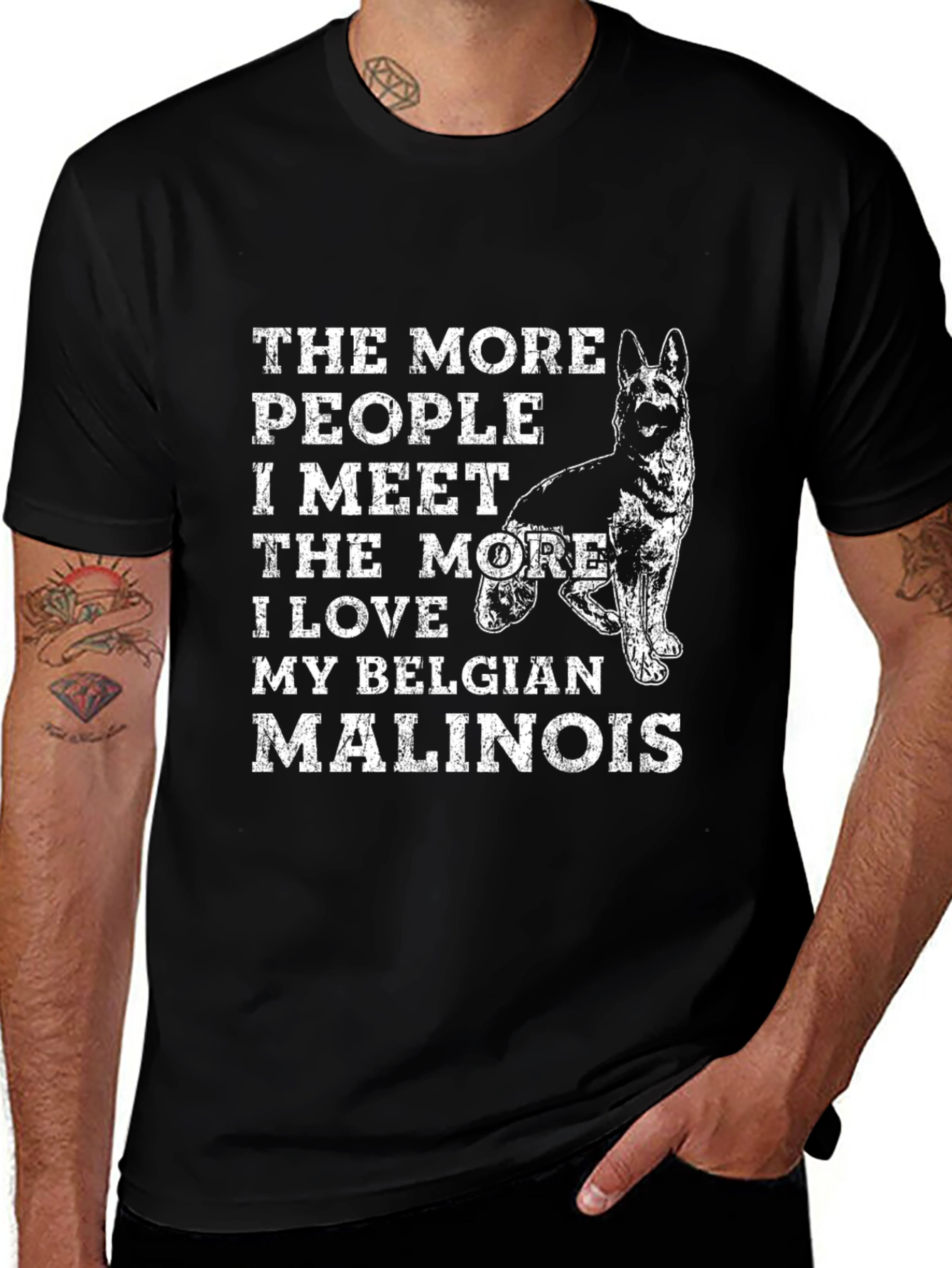 Belgian Malinois Dog Lover Graphic Tee