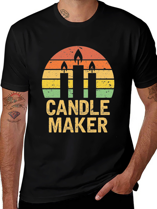 Candle Maker Retro T-Shirt