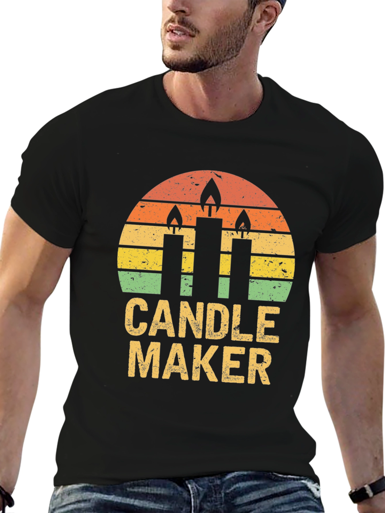 Candle Maker Retro T-Shirt