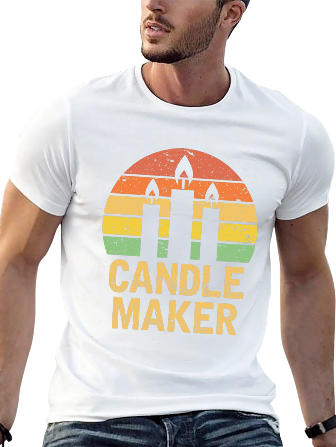 Candle Maker Retro T-Shirt