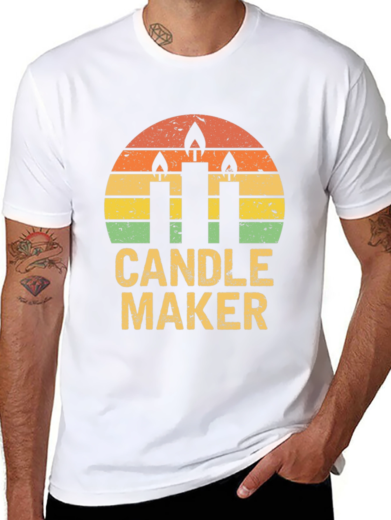 Candle Maker Retro T-Shirt