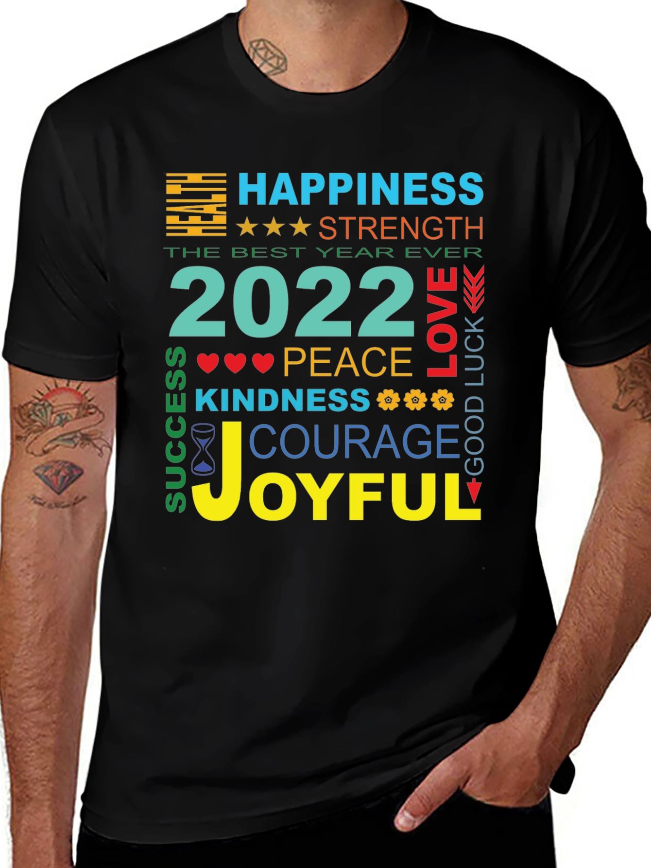 2022 New Years Graphic T-Shirt