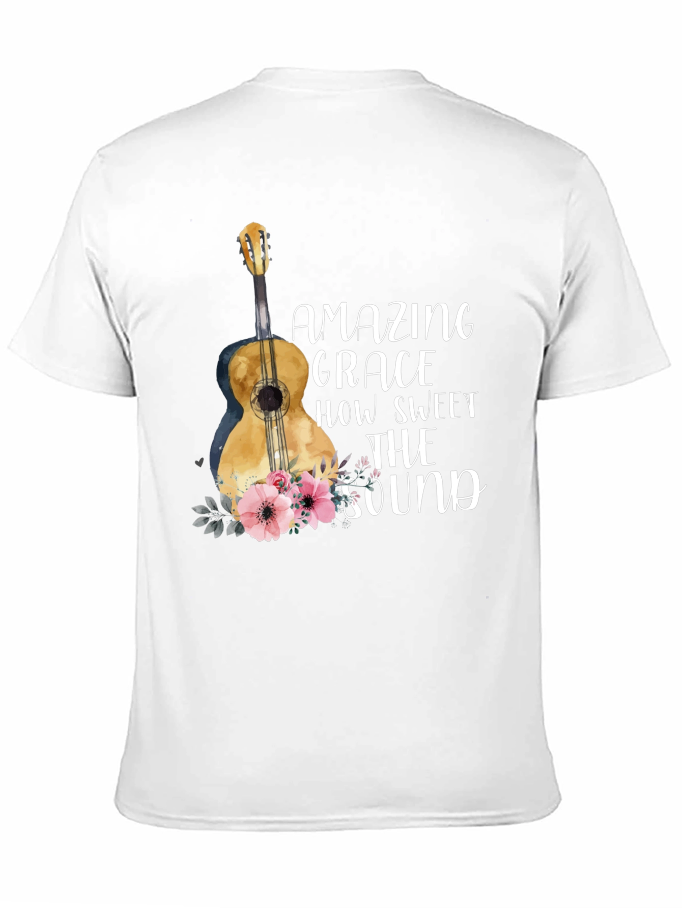 Amazing Grace Guitar Graphic Tee - Unisex