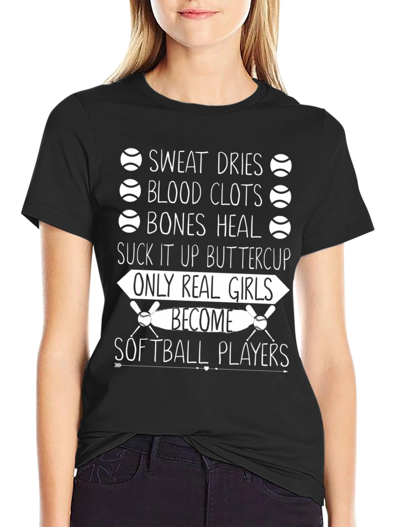 Softball Player T-Shirt