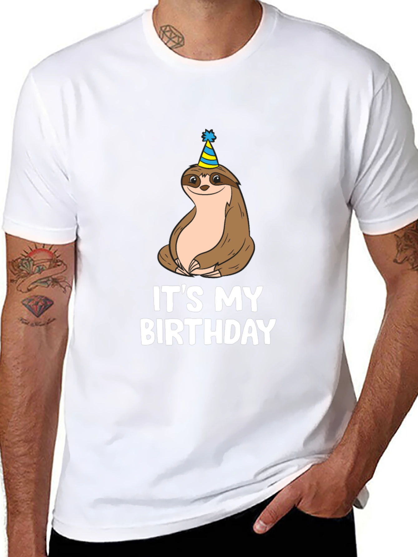 Its My Birthday Sloth T-Shirt - Unisex