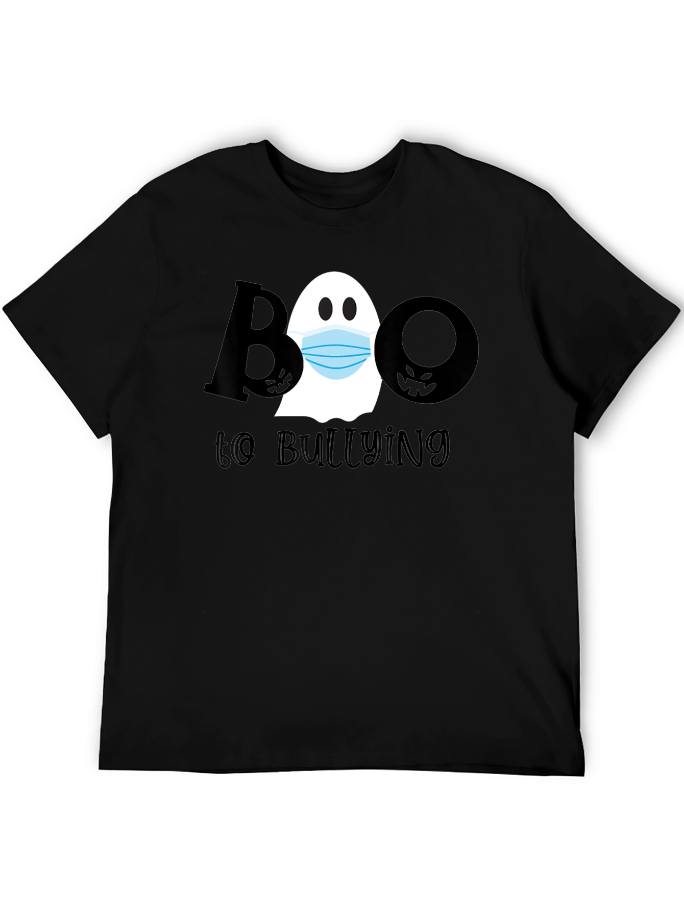 Boo to Bullying Ghost Graphic Tee - Anti-Bullying Shirt