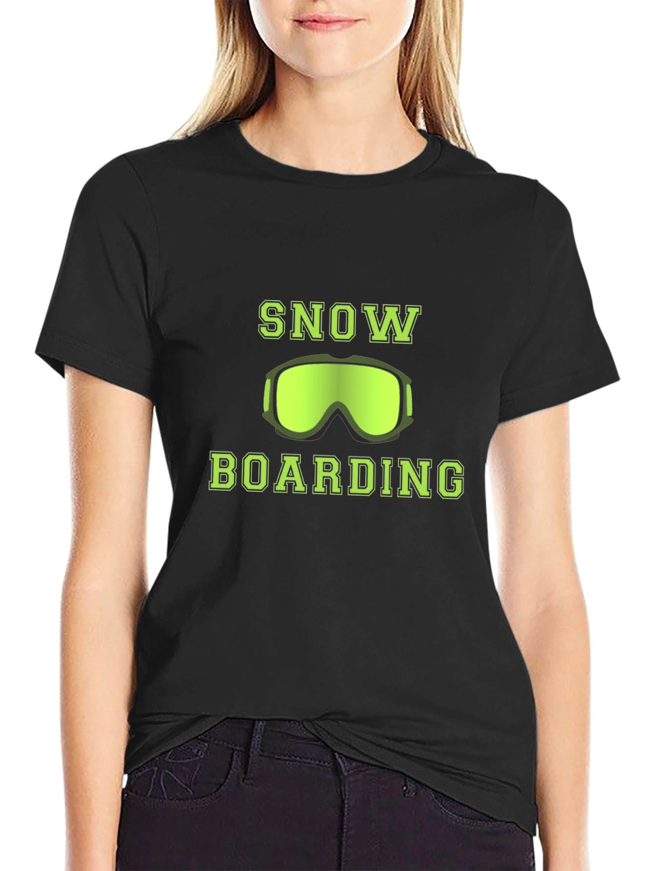 Snowboarding Goggles Graphic Tee