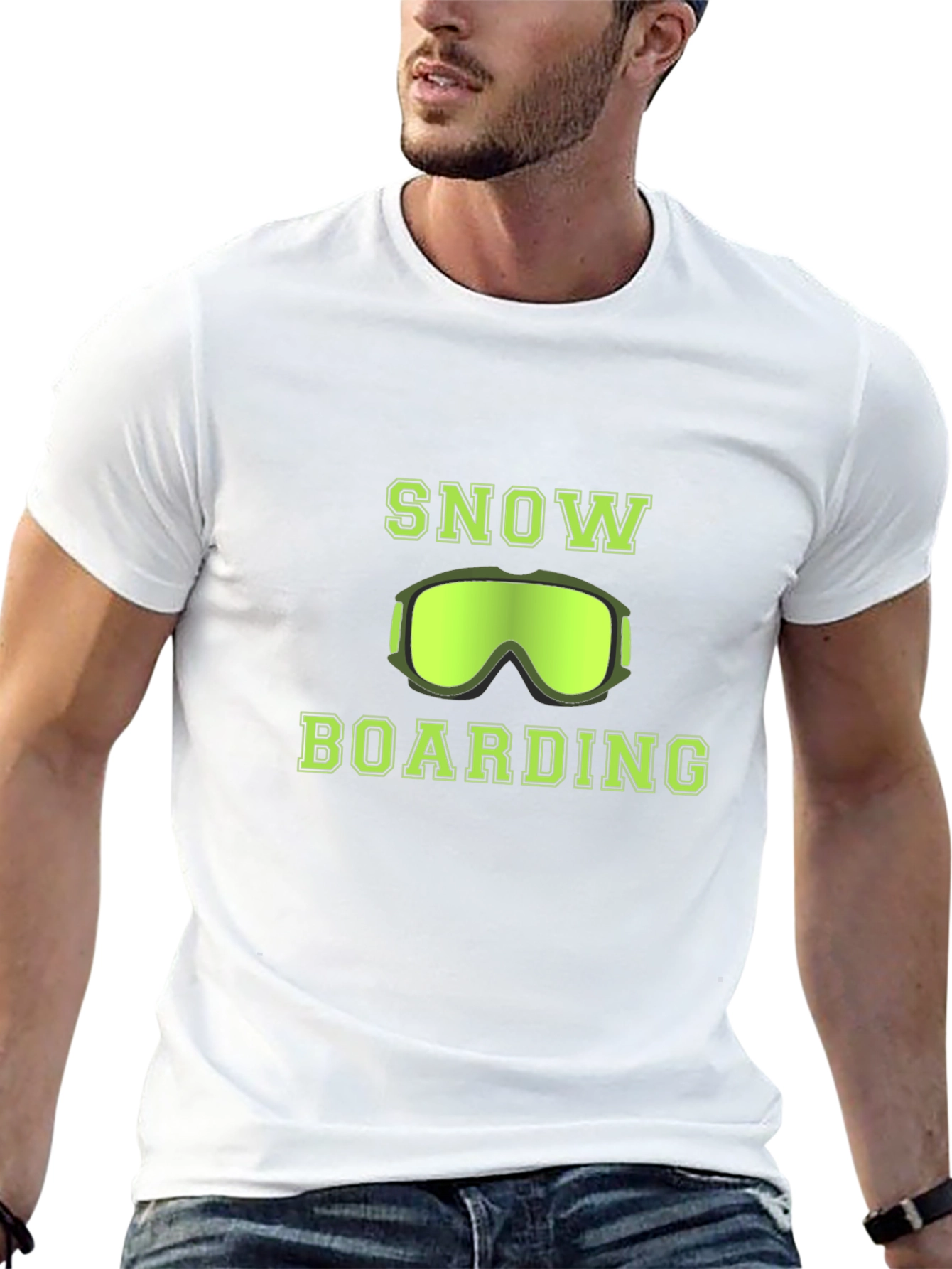 Snowboarding Goggles Graphic Tee