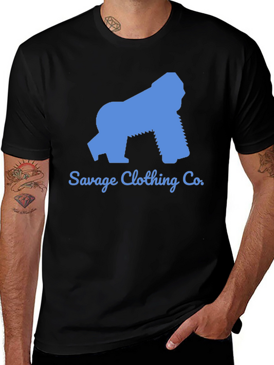 Savage Clothing Co. Gorilla Graphic Tee - Black
