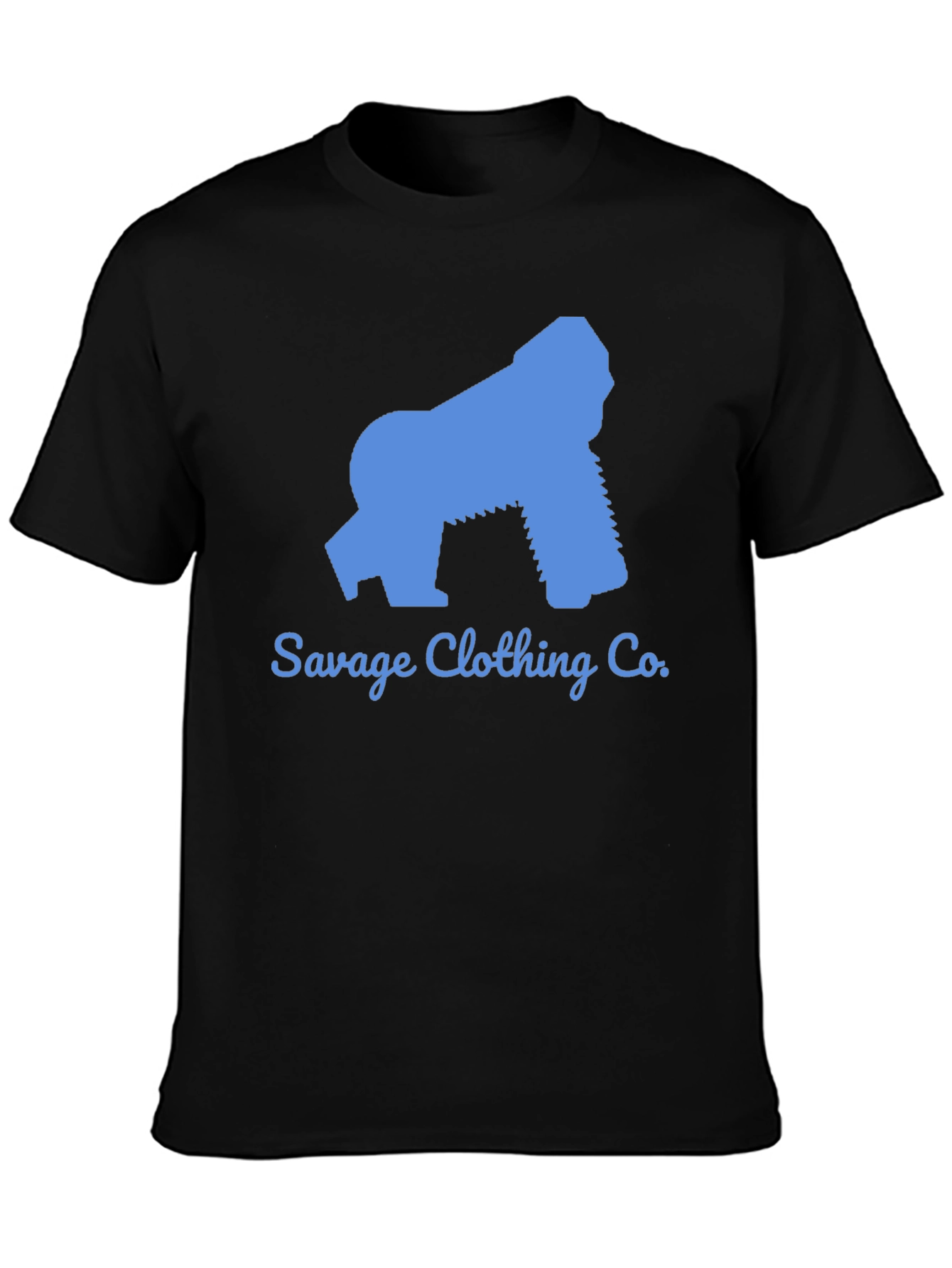 Savage Clothing Co. Gorilla Graphic Tee - Black