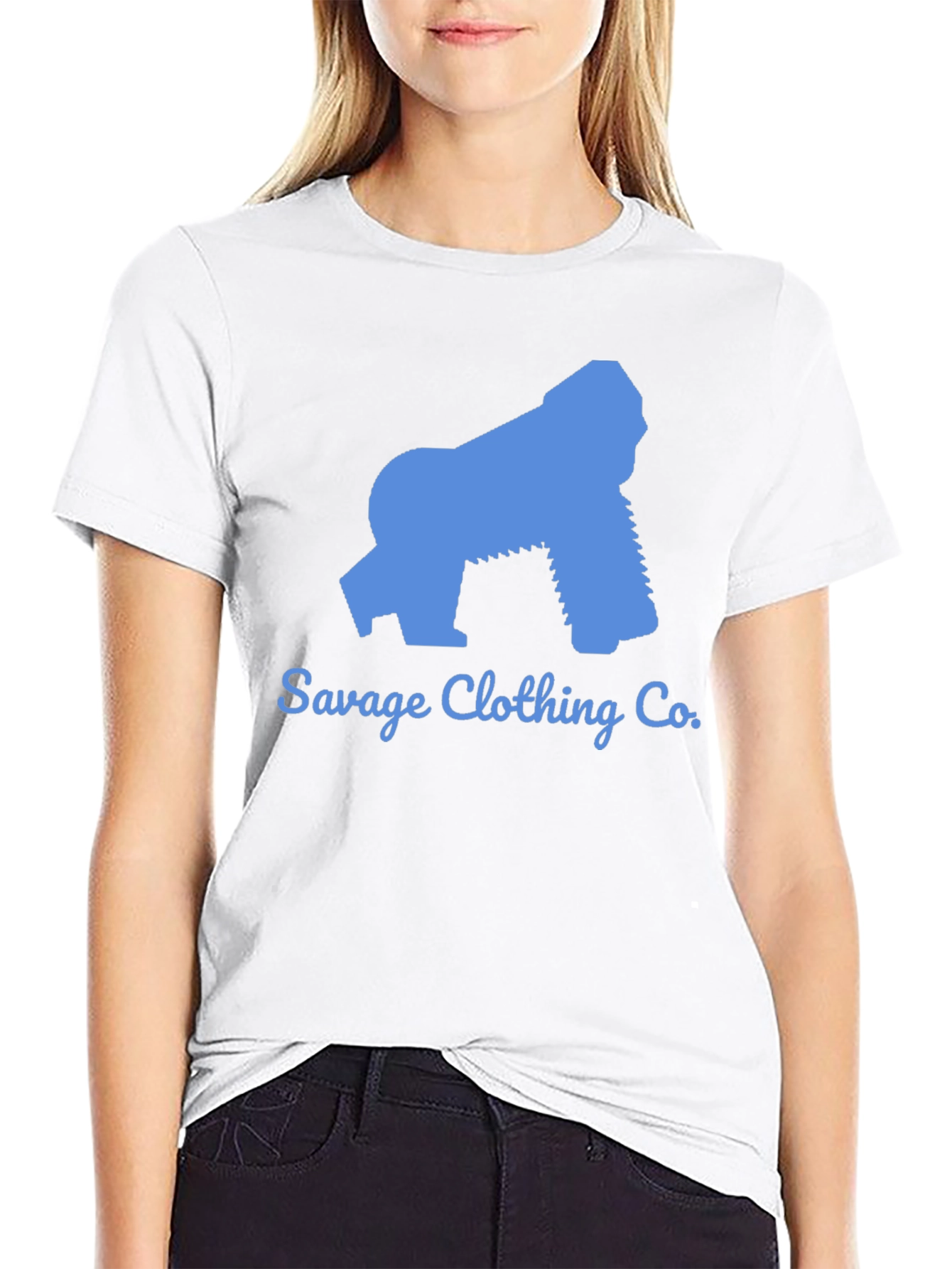 Savage Clothing Co. Gorilla Graphic Tee - Black