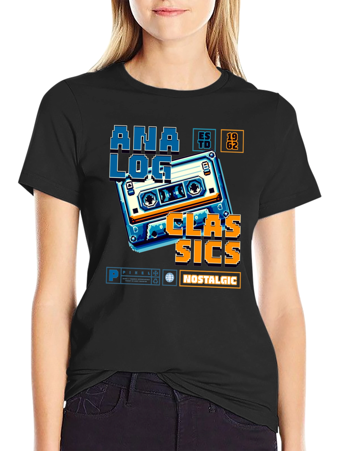 Retro Analog Cassette Graphic Tee