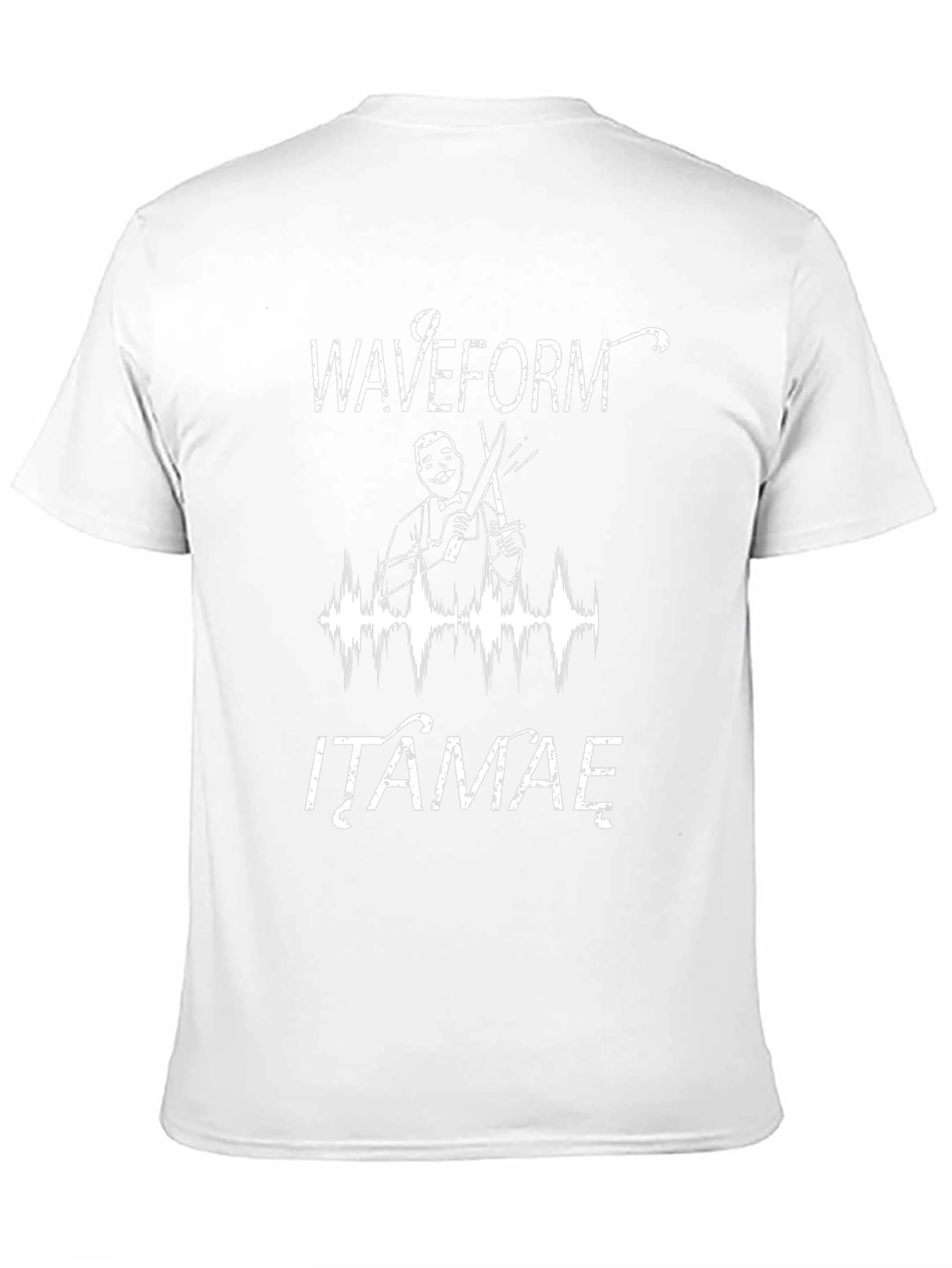 Waveform Itamae T-Shirt - Cool Sushi Chef Design