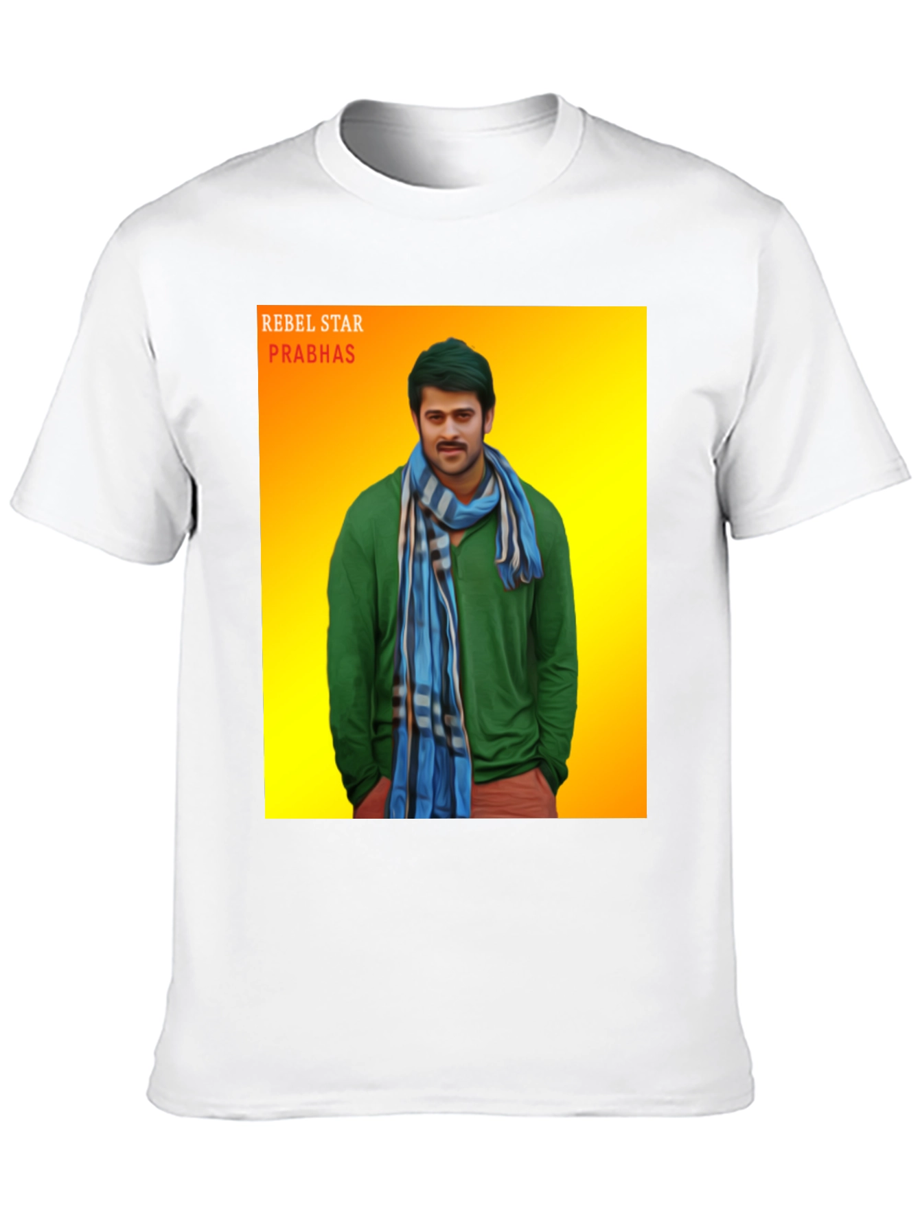 Rebel Star Prabhas Graphic T-Shirt