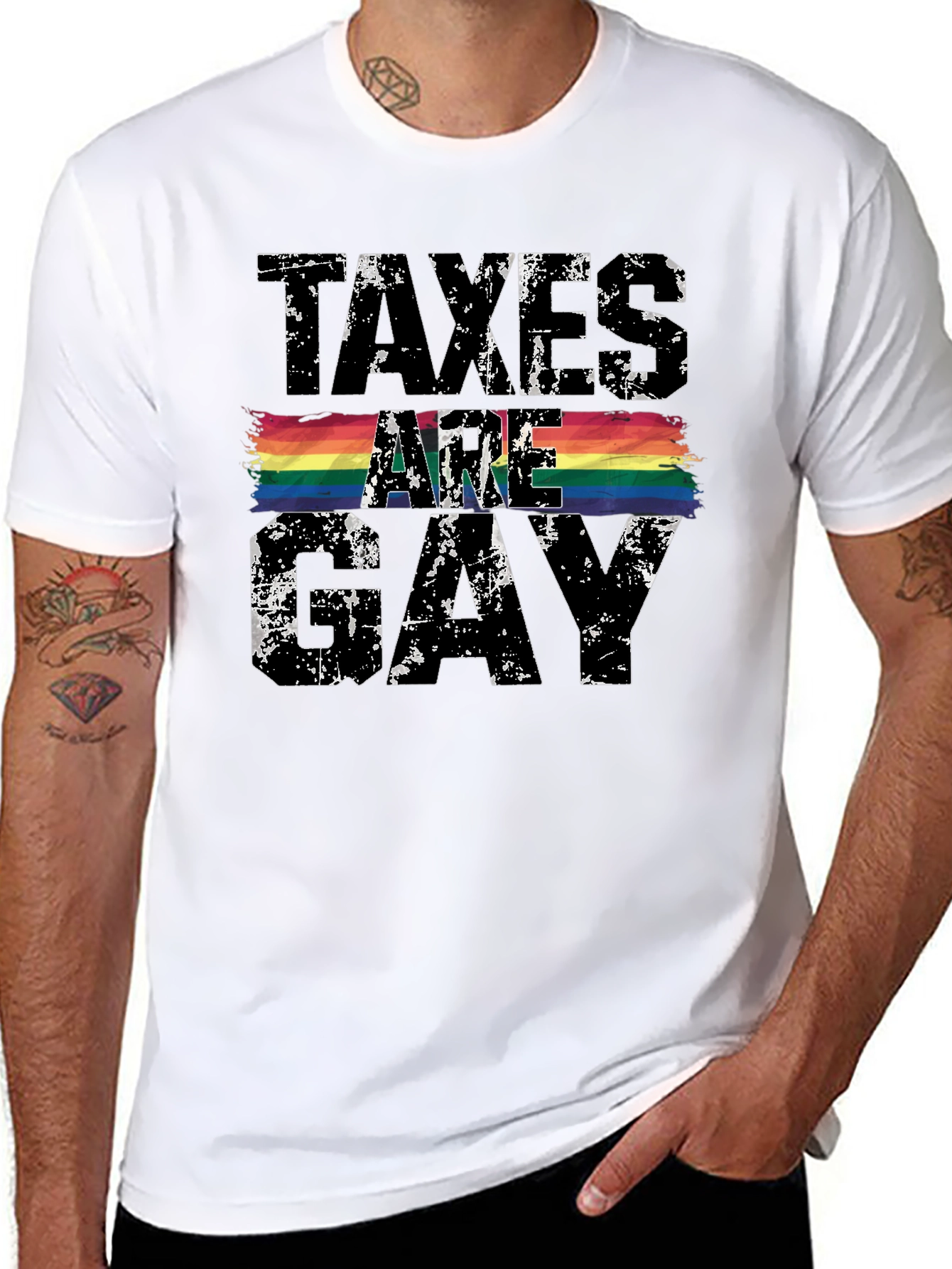 Taxes Are Gay Pride T-Shirt