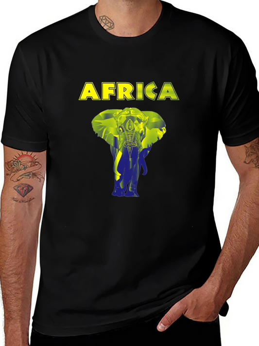 Africa Elephant Graphic T-Shirt
