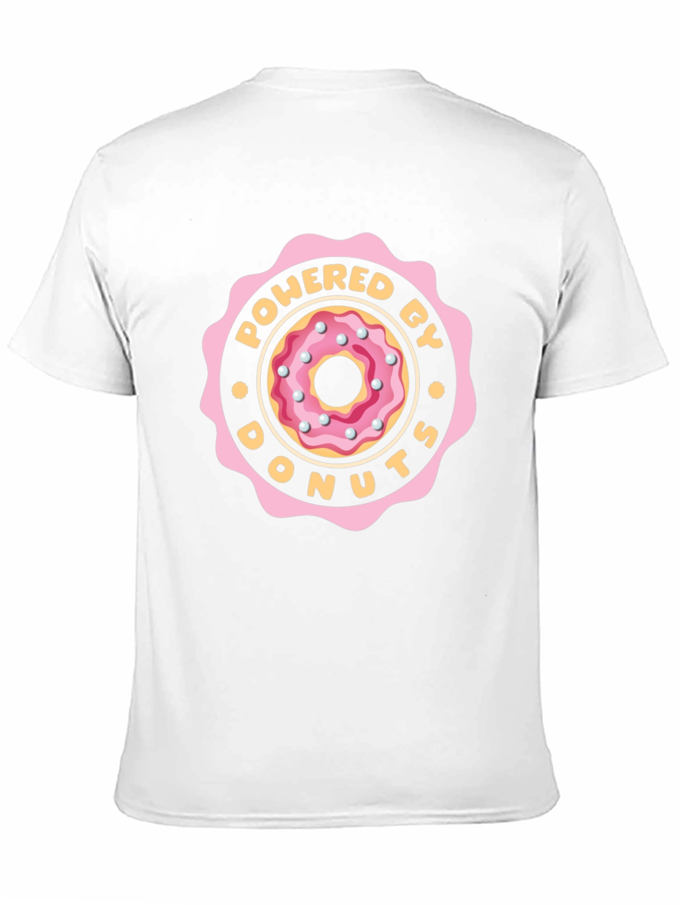Powered By Donuts Graphic Tee - Black