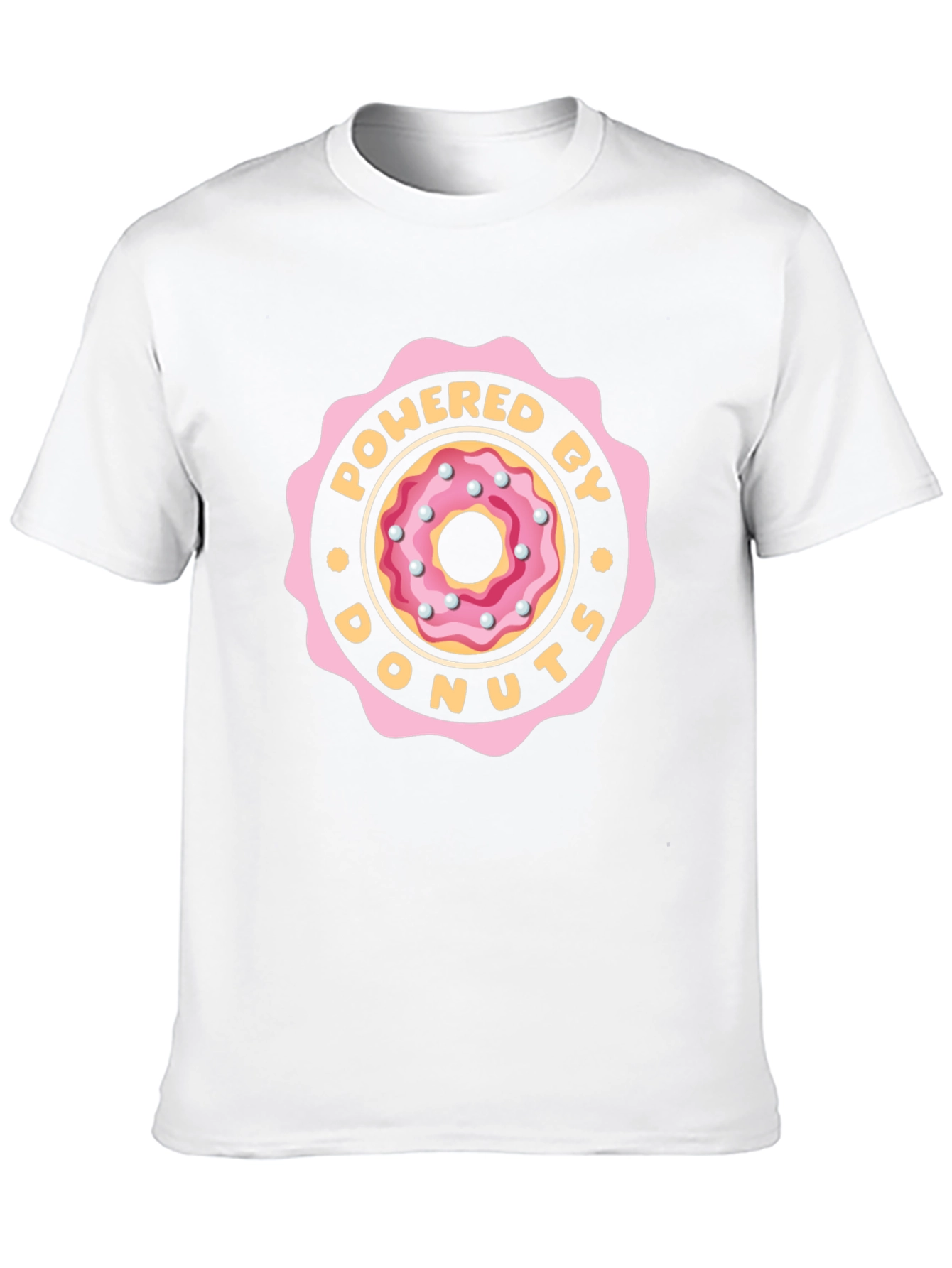 Powered By Donuts Graphic Tee - Black