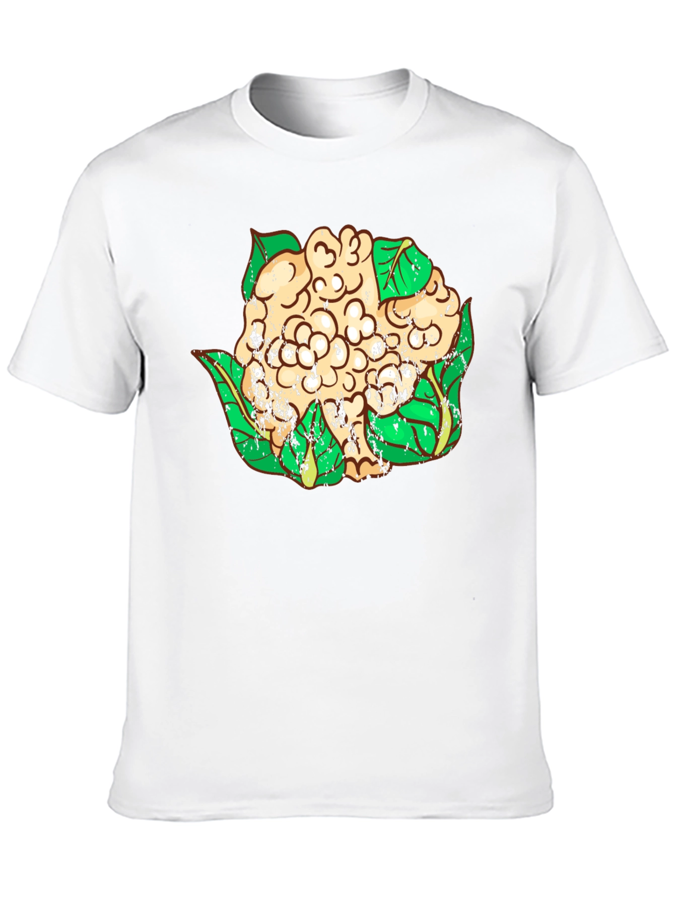 Cauliflower Graphic T-Shirt - Unique Vegan Style