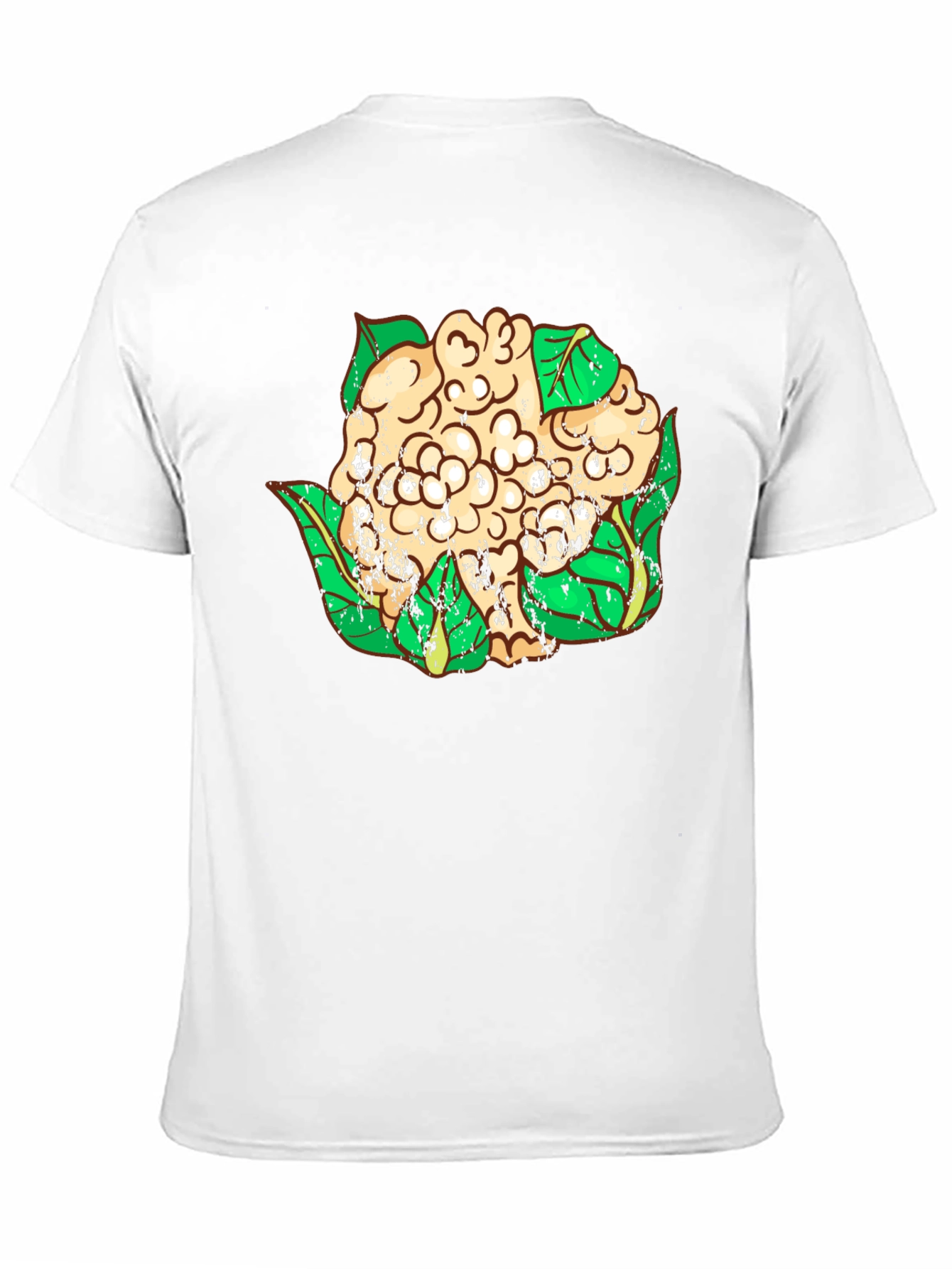 Cauliflower Graphic T-Shirt - Unique Vegan Style
