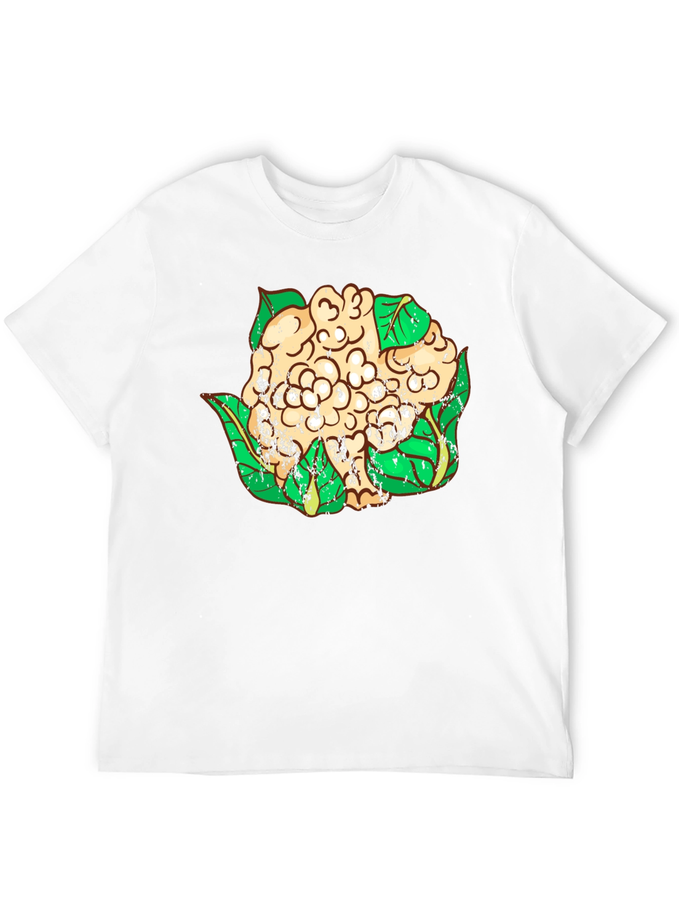 Cauliflower Graphic T-Shirt - Unique Vegan Style