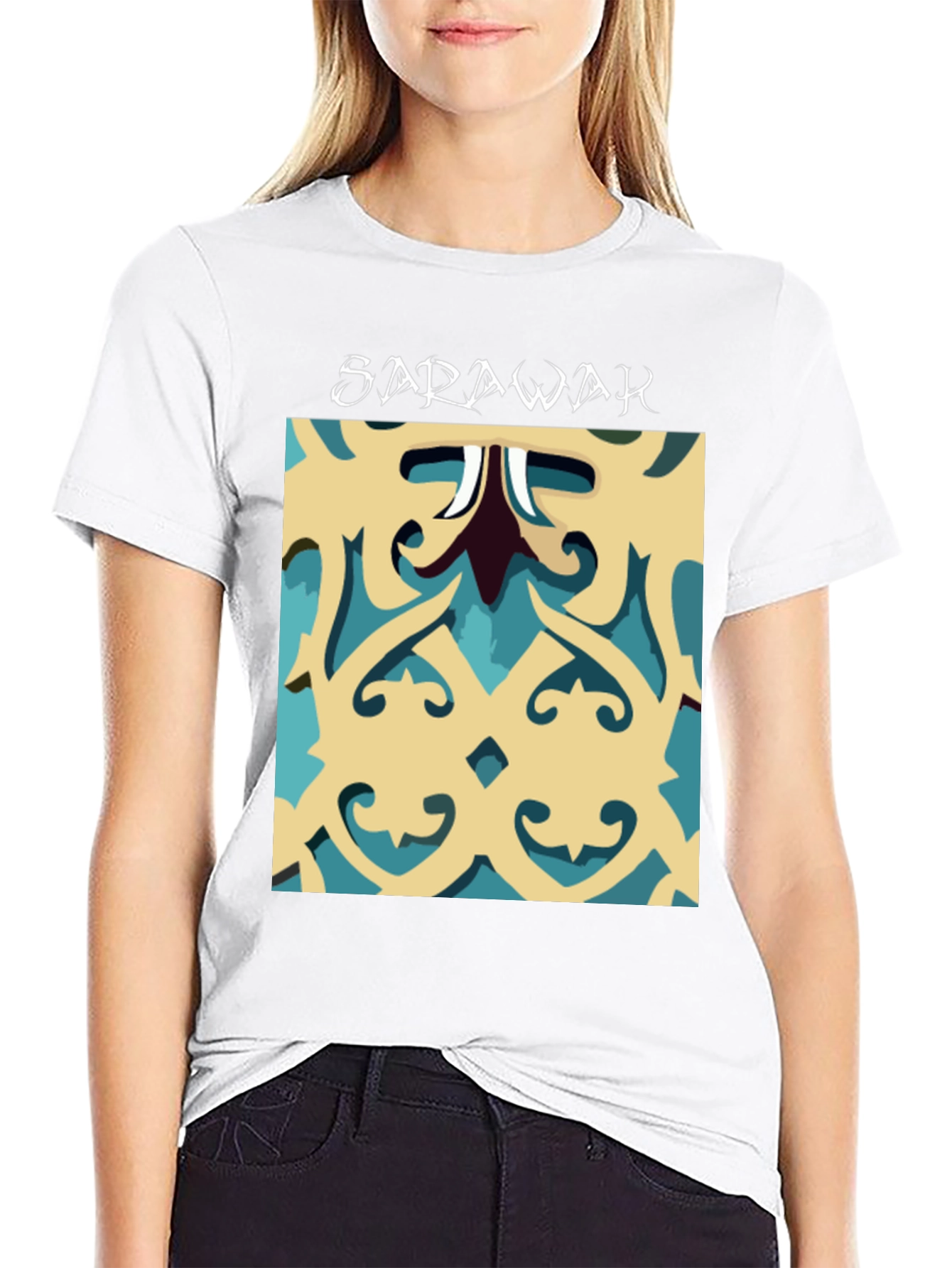 Sarawak Graphic Tee - Stylish & Unique Design
