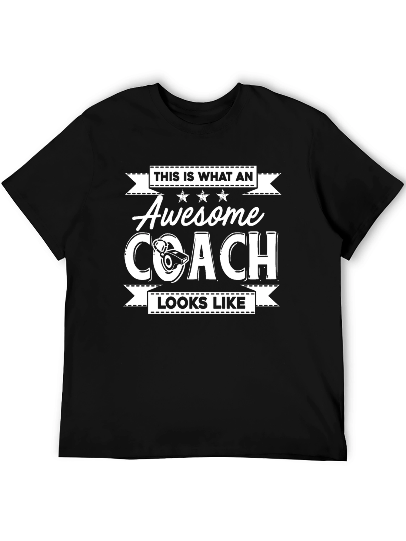 Awesome Coach Graphic T-Shirt