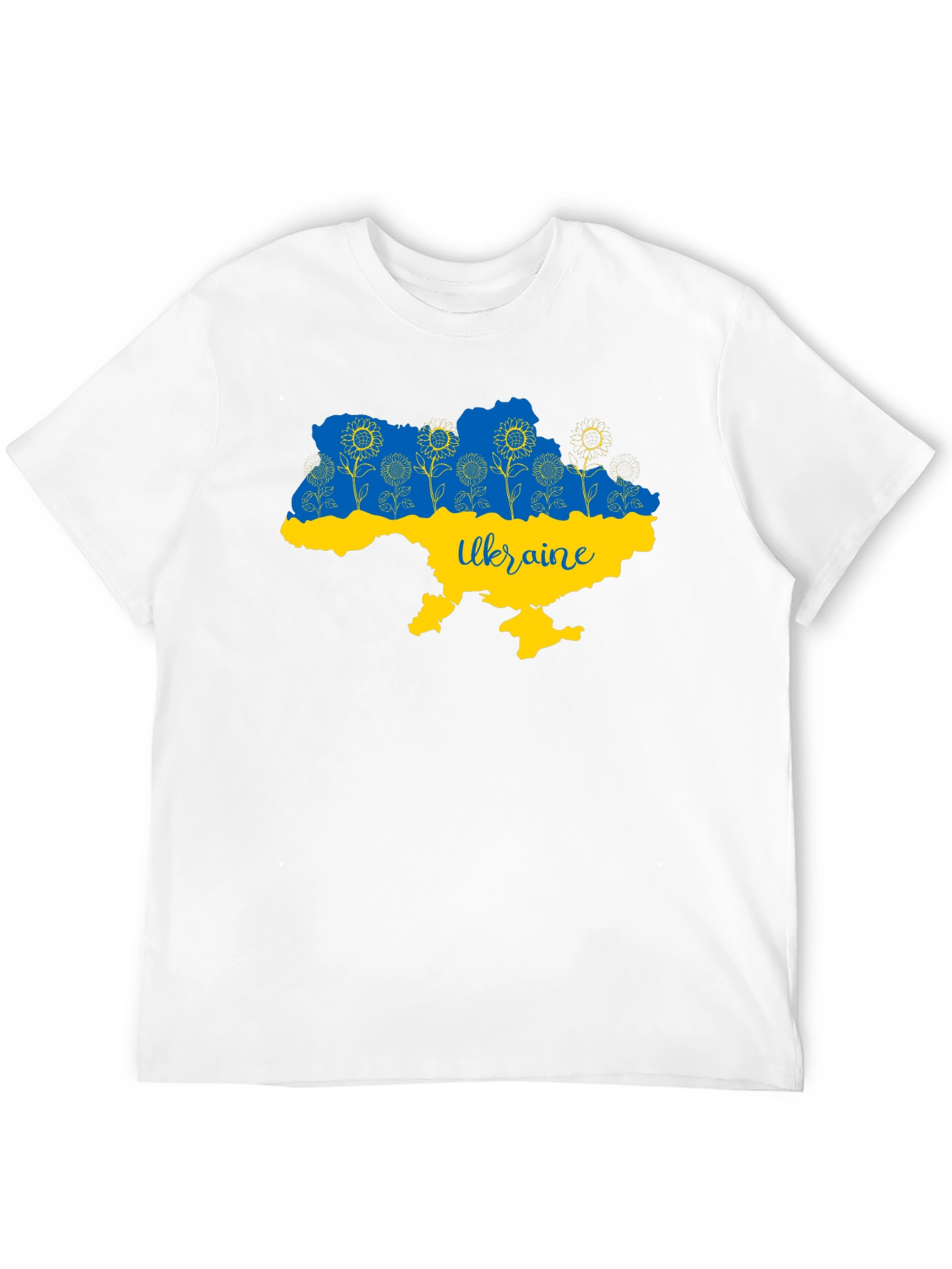 Ukraine Map Sunflower T-Shirt