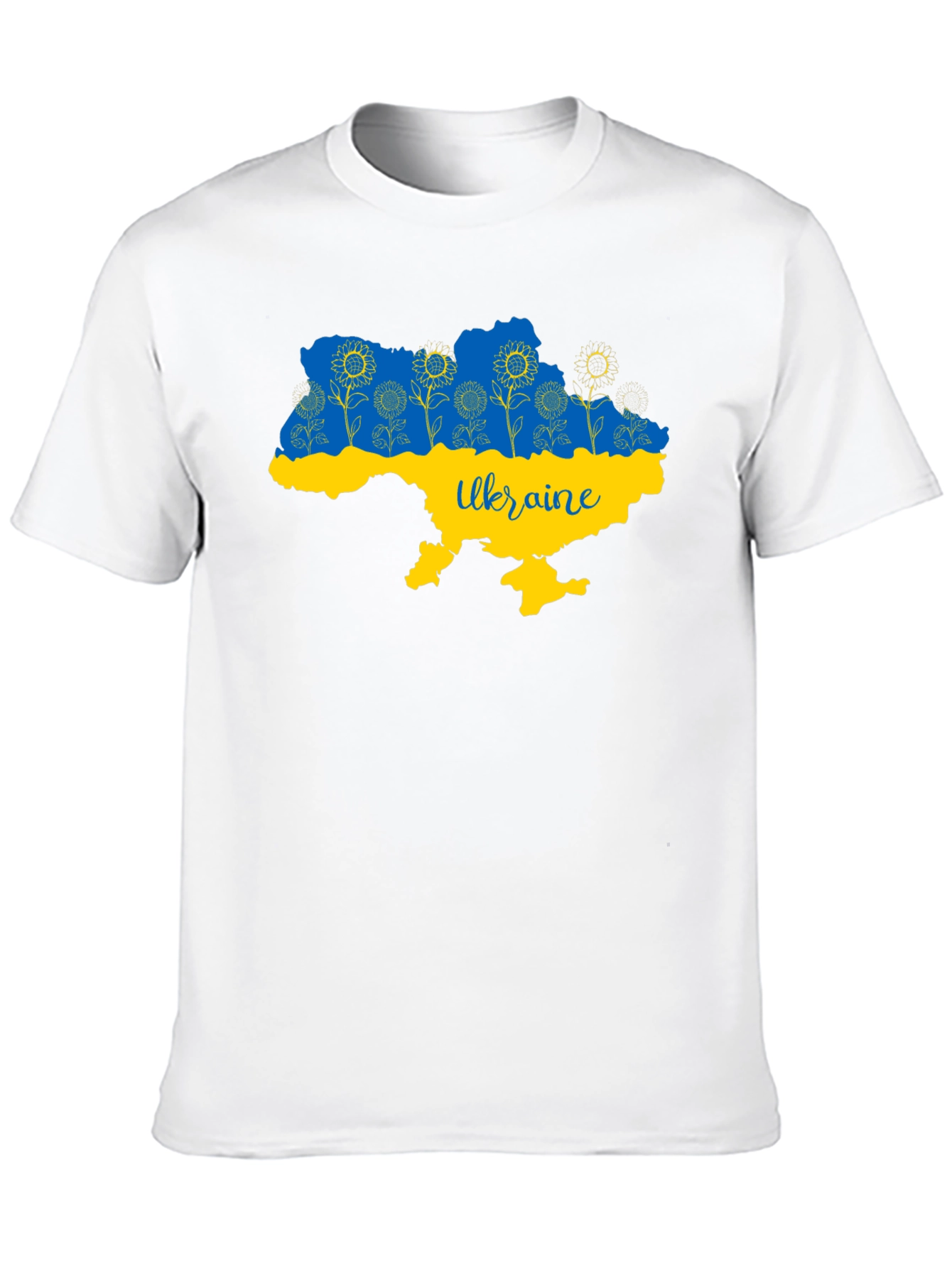 Ukraine Map Sunflower T-Shirt