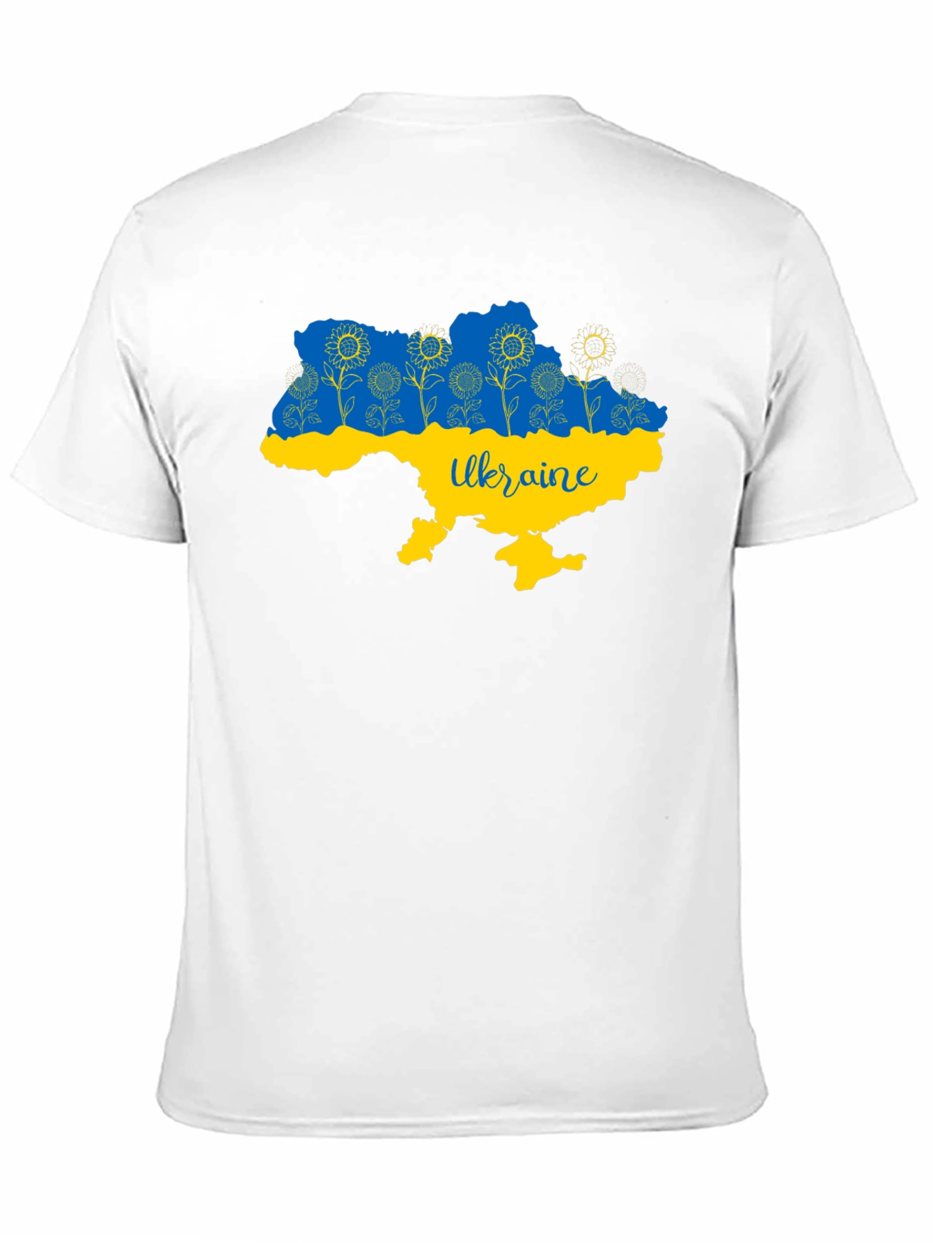 Ukraine Map Sunflower T-Shirt