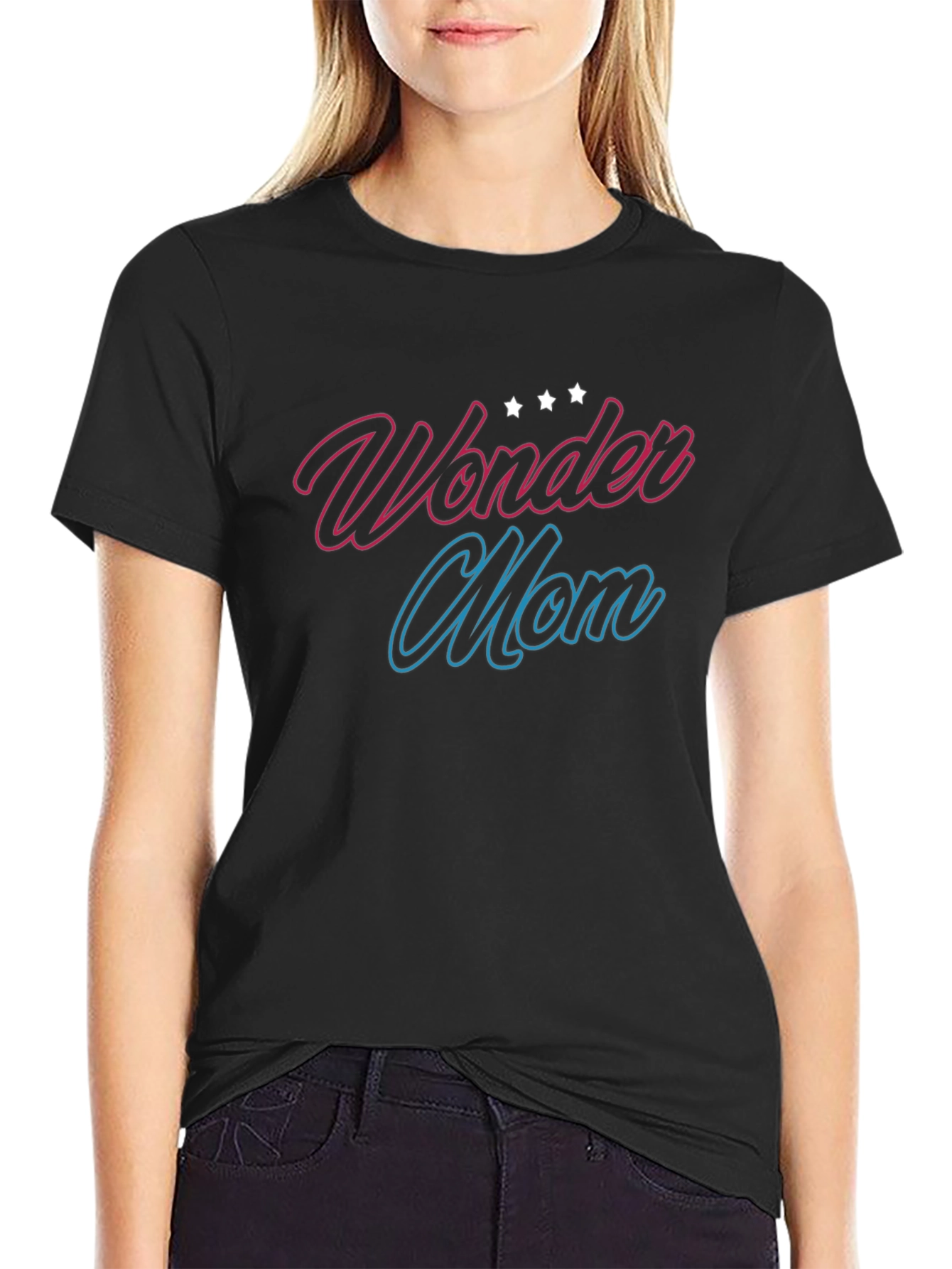 Wonder Mom Graphic T-Shirt - Perfect Mothers Day Gift