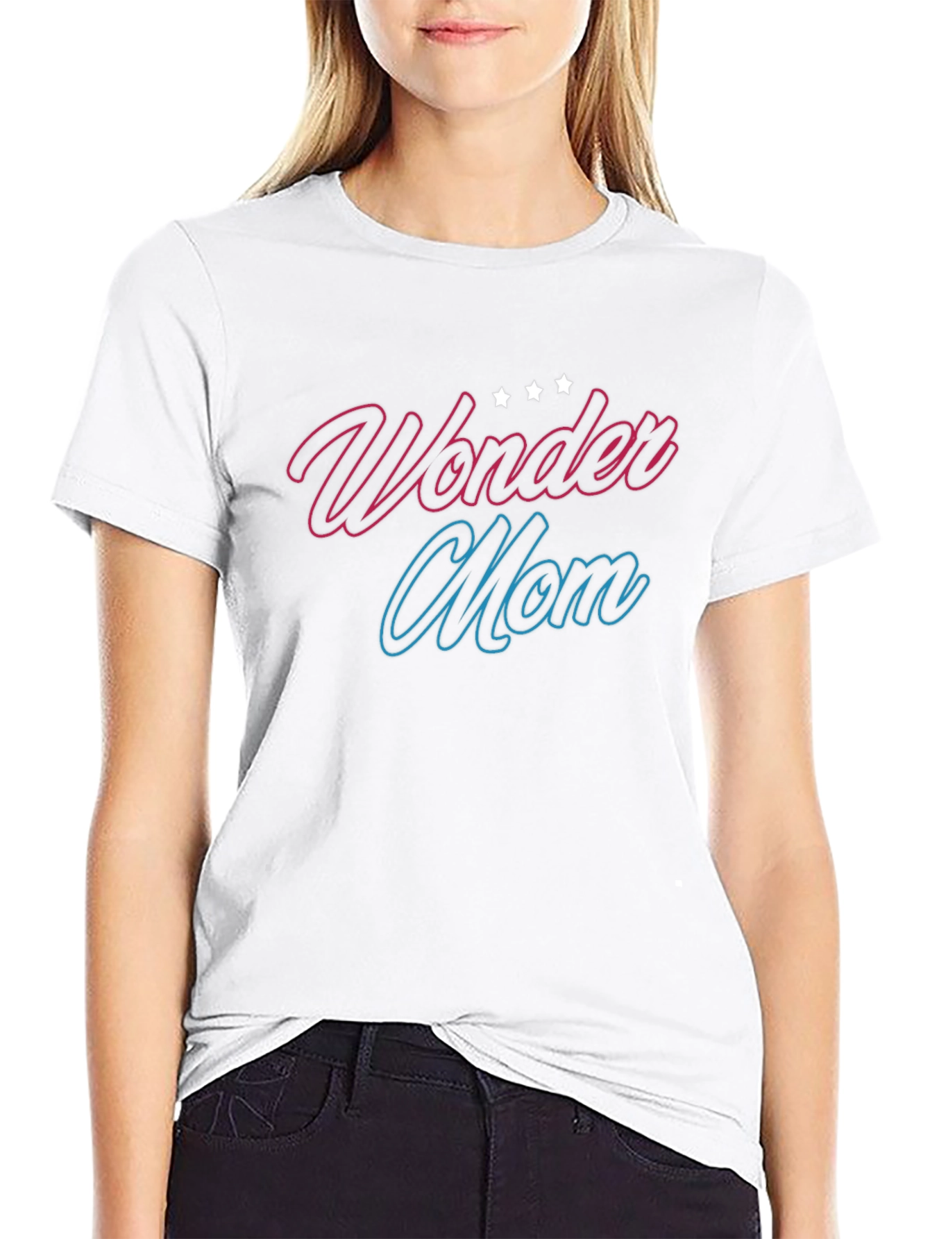 Wonder Mom Graphic T-Shirt - Perfect Mothers Day Gift