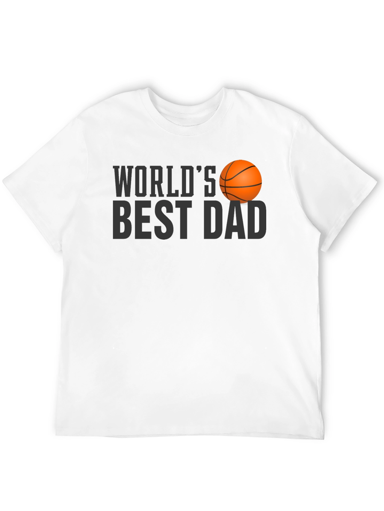 Worlds Best Dad Basketball T-Shirt
