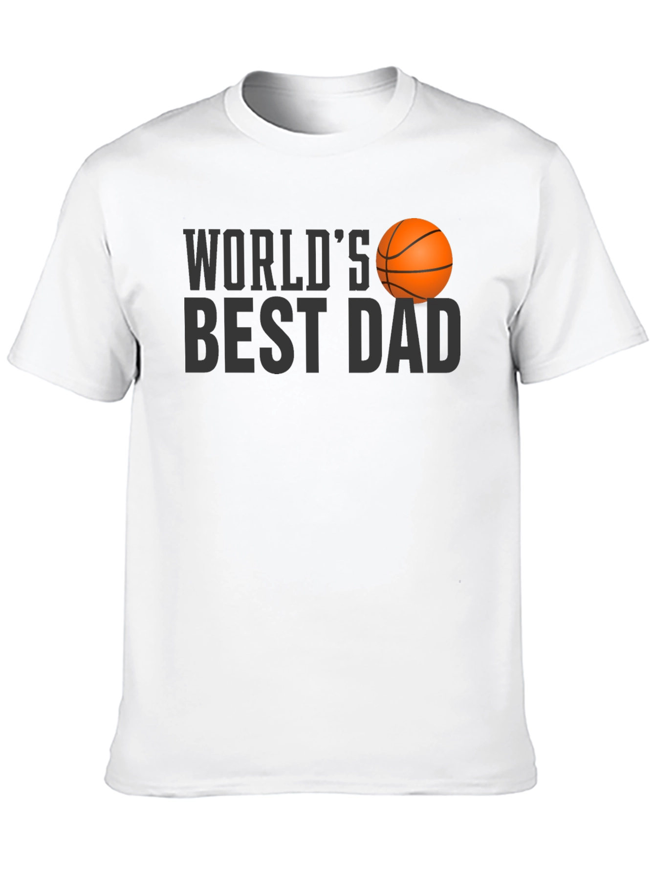 Worlds Best Dad Basketball T-Shirt