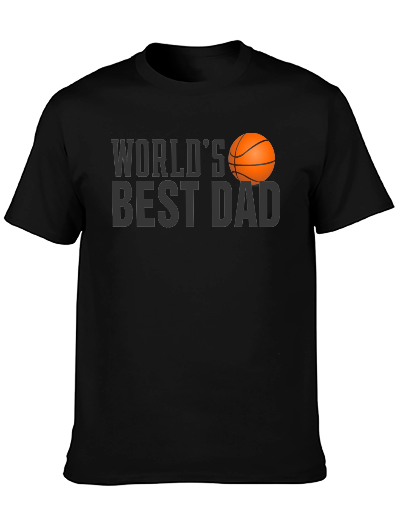 Worlds Best Dad Basketball T-Shirt