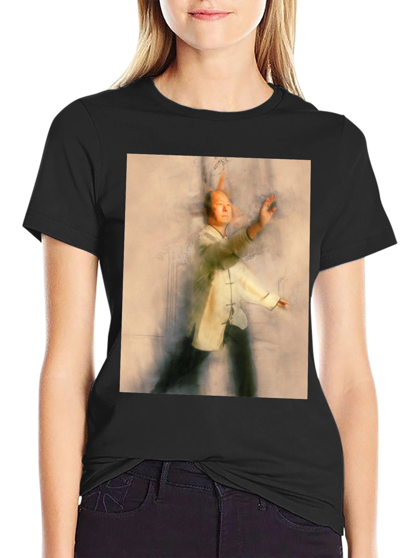 Tai Chi Master Graphic Tee - Martial Arts Shirt