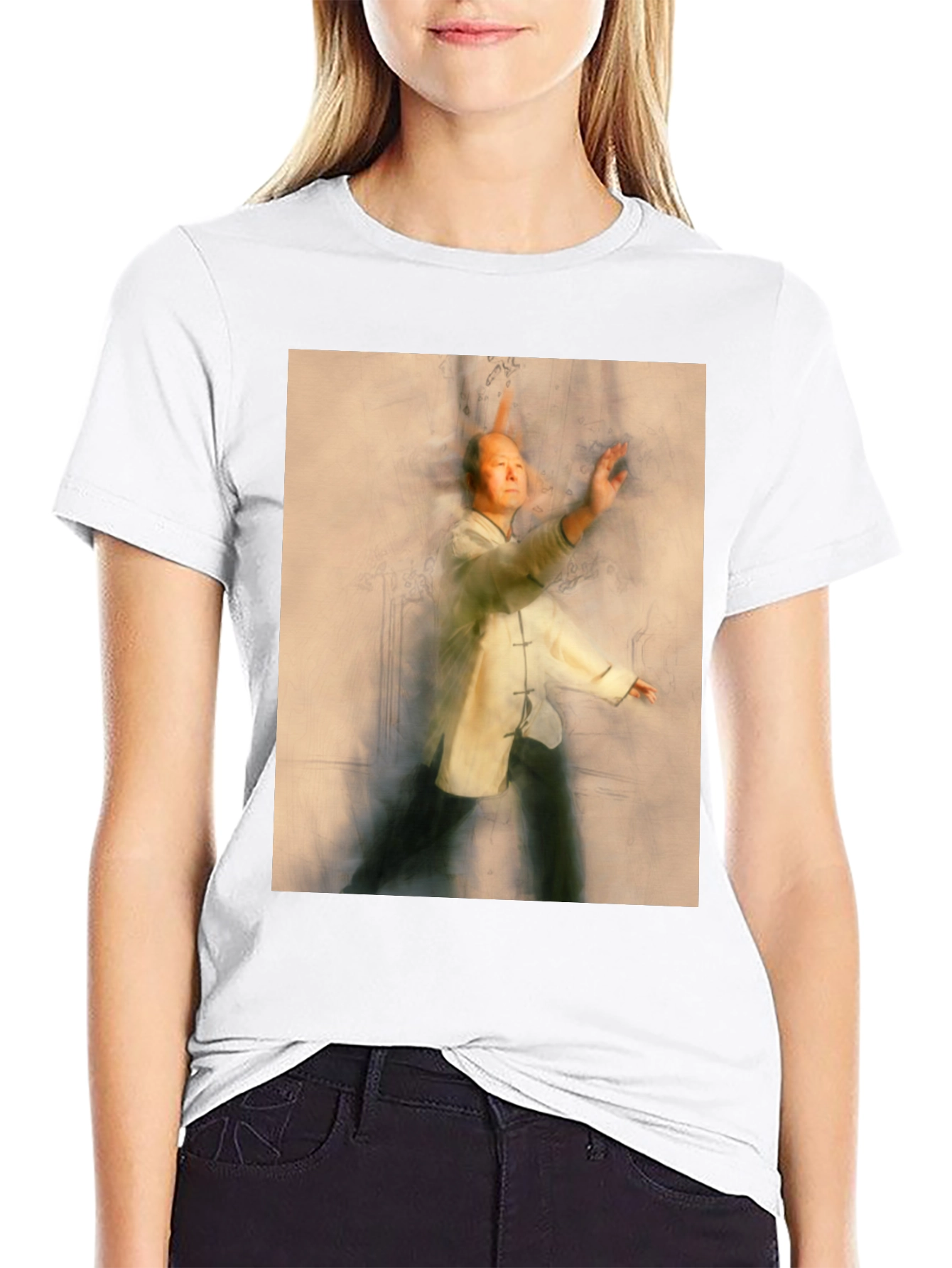 Tai Chi Master Graphic Tee - Martial Arts Shirt