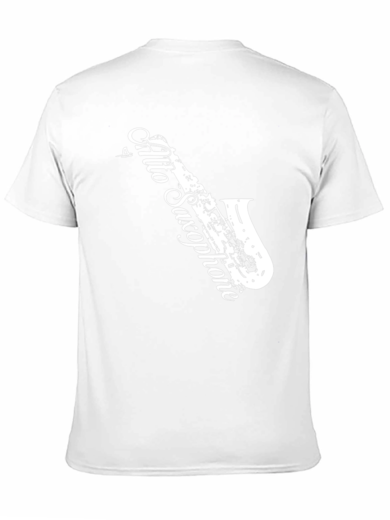 Alto Saxophone Graphic T-Shirt - Music Lover Tee