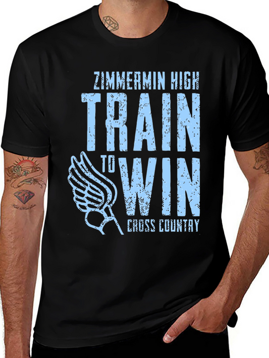 Zimmermin High Cross Country T-Shirt - Train to Win